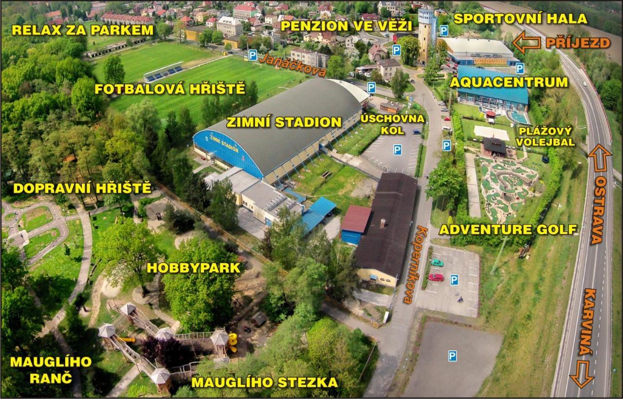 Penzion Ve Vezi Богумин Экстерьер фото